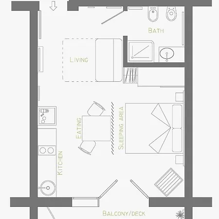 Area33 Apartament Bolonia